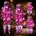 thumbnail image 4 of Lopecy-Sta Christmas Matching Onesie for Men Holiday Hooded Jumpsuit Sleepwear Pjs for Daddy Xmas Loungewear for Men, 4 of 5