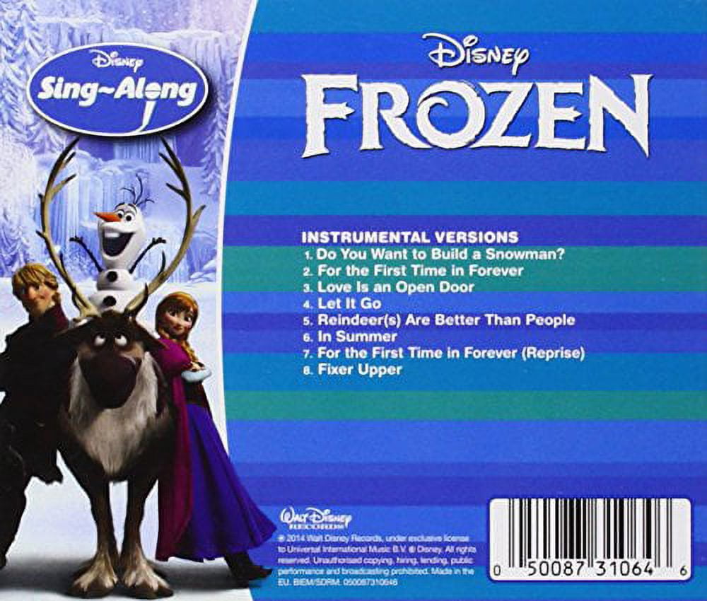 Disney Sing-Along-Frozen / Various (CD) - Walmart.com
