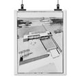 thumbnail image 2 of Print: Finney Guest House, Siesta Key, Florida (Project). Bird's-Eye View, 2 of 4