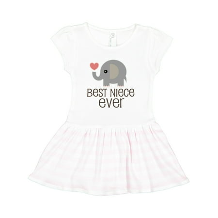 

Inktastic Best Niece from Aunt Gift Toddler Girl Dress