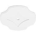 thumbnail image 2 of 28"OD x 2"ID x 9 3/4"C x 1"P Percival Architectural Grade PVC Contemporary Ceiling Medallion, 2 of 11