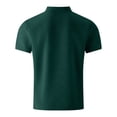 thumbnail image 5 of RMGVDSD Mens Golf Polo Shirts Short Sleeve Shirt With Pockets Classic Knit Tops For Everyday Wear Breathable Casual Polo Shirt Summer Golf Shirts Button T-Shirt Tops, 5 of 5