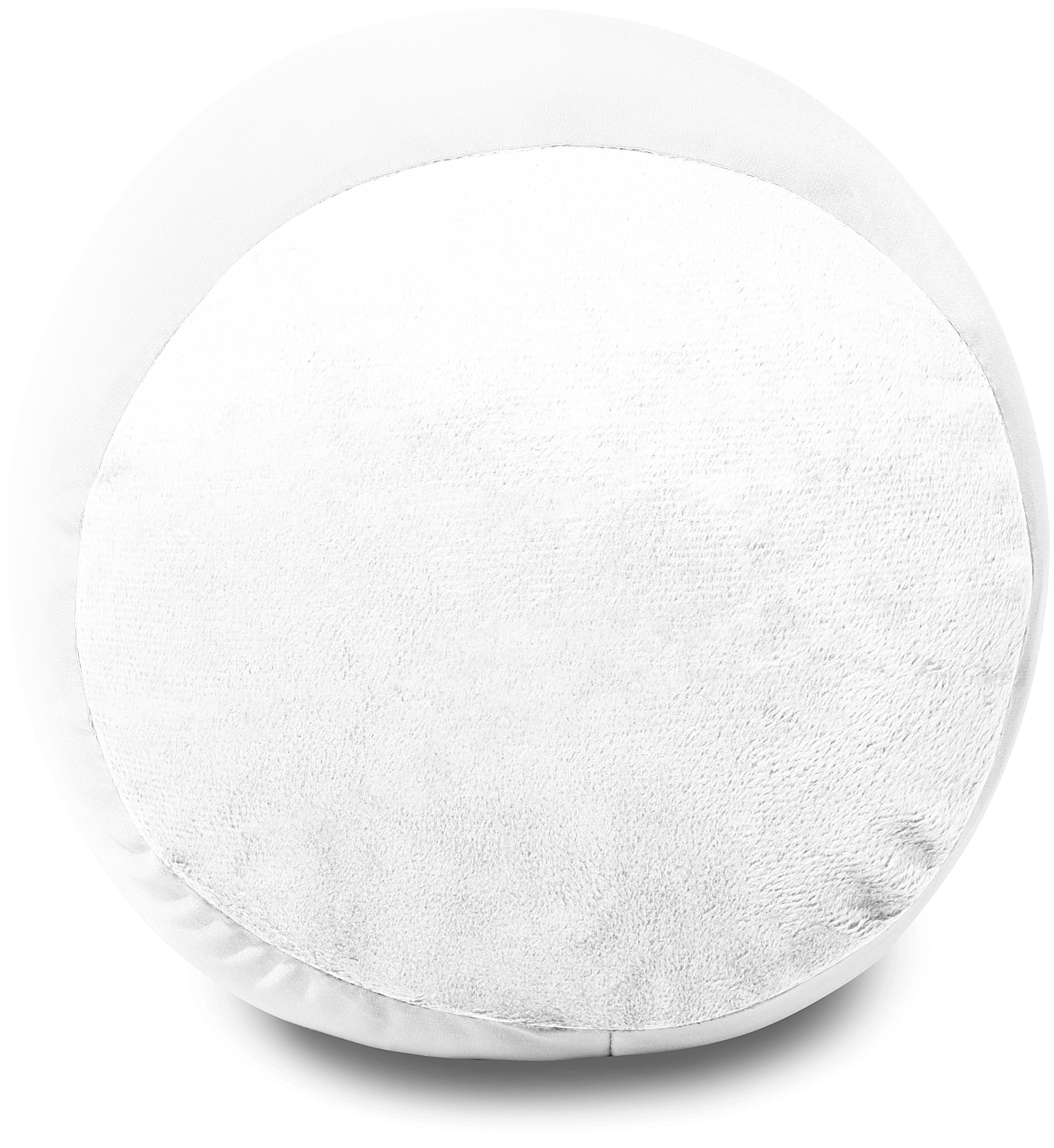 Cover For Microbead Body Pillow - Spandex (15%) / Nylon (85%) Blend - Hypoallergenic - Pillow Cover, White