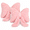 Pink, variant on ABPETE 2 PCS Bow Pillow Room Decor, White Bow Pillows, Plush Bow Decor for Bedroom Sofa, Soft Comfortable Accent Pillows, Ideal for Sofa and Office Chair