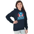 thumbnail image 4 of Captain Boricua Puerto Rican America Hoodie Sweatshirt Women Men Brisco Brands S, 4 of 5
