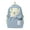 Light Blue, variant on 19.6 Inch Cute Backpack - Colorful Star Design Bookbag with Adjustable Shoulder Strap - Perfect for Junior High 𝗦𝗰𝗵𝗼𝗼𝗹 Students - Fashionable & Functional 𝗦𝗰𝗵𝗼𝗼𝗹 Accessory