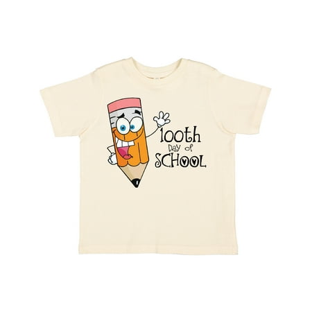 

Inktastic Pencil 100th Day of School Boys or Girls Toddler T-Shirt