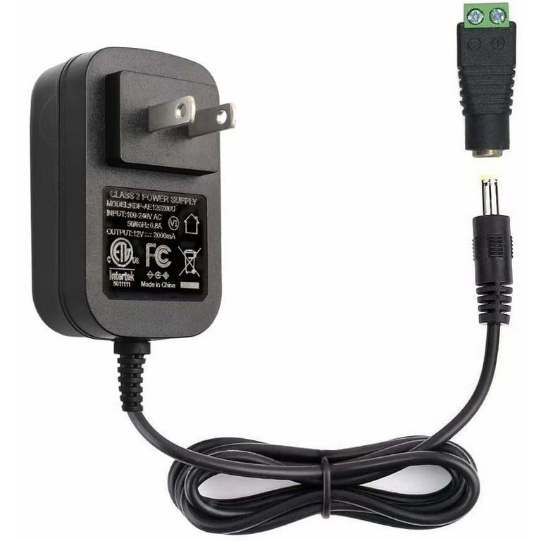 Diode LED DI-PA-12V12W-CL2-B 12 Watt Class 2 12V DC Black Plug-In Adapter