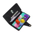thumbnail image 2 of Case for Samsung Galaxy A51 4G Magnetic Leather Zipper Wallet Cover Card Holder, 2 of 5