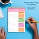 thumbnail image 1 of Cuaderno de Inglés con Colores Vivos, Formato A5, Espiral, Agenda Diaria, Notas Adhesivas, Portátil, para Tomar Notas y Organizar El Aprendizaje (52 Páginas)., 1 of 7