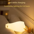 thumbnail image 5 of Hplvetoys Lying Flat Duck Cute Night Light,Touch Control, Type-C Rechargeable, Duck Lamp,Cute Light Up Duck, 5 of 6