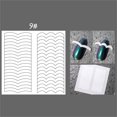 thumbnail image 1 of Nail Art Sticker Smile Crescent Wave Linear, Sticker Nail Tools 10PC Wmkox8yii hjk4107, 1 of 1