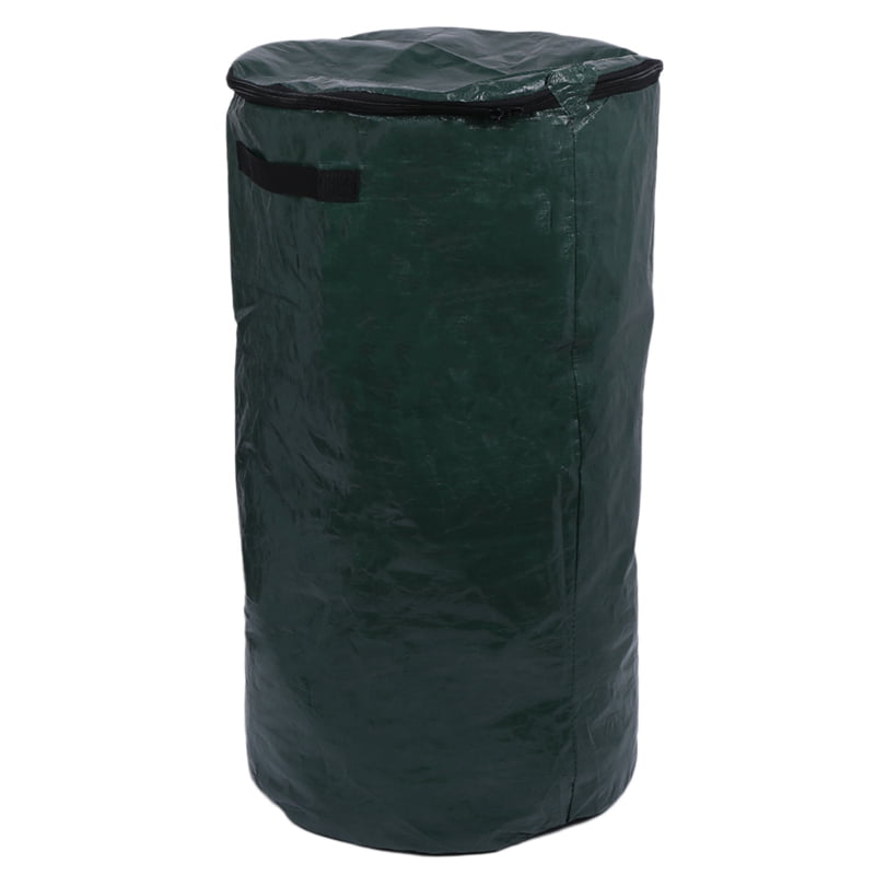 Organic Waste Kitchen Garden Yard Compost Bag Environmental PE Cloth Plante X2L1 