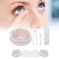 thumbnail image 4 of Contact Lens Case, Easy Carry Mini Box Container Contact Lens Holder, Mirror Look, Cartoon Paw Style, Plastic Material, Lightweight Portable, 4 of 8