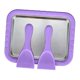 thumbnail image 5 of Máquina para hacer rollos de helado Máquina para hacer yogur helado Divertidos batidos caseros para yogur helado Púrpura, 5 of 9