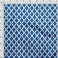 thumbnail image 4 of oneOone Polyester Spandex Medium Blue Fabric Geometric Sewing Craft Projects Fabric Prints By Yard 56 Inch Wide, 4 of 5