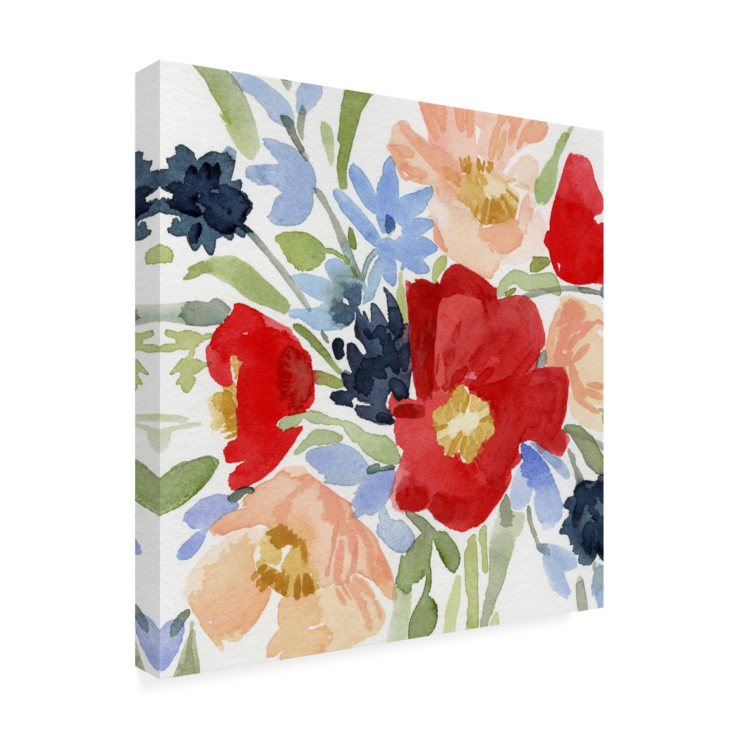 Emma Caroline 'Indian Summer Bouquet II' Canvas Art