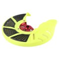 thumbnail image 3 of Cubierta protectora de disco de freno delantero, BOROCO Reemplazo de cubierta protectora de rotor de disco de freno delantero para CR125R 250R CRF250R 450R 250X 450X, 3 of 14