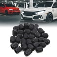 thumbnail image 2 of Unique Bargains 30Pcs Black Plastic Tire Air Valve Stem Caps Tyre Wheel Rims Dust Cover for Car, 2 of 6