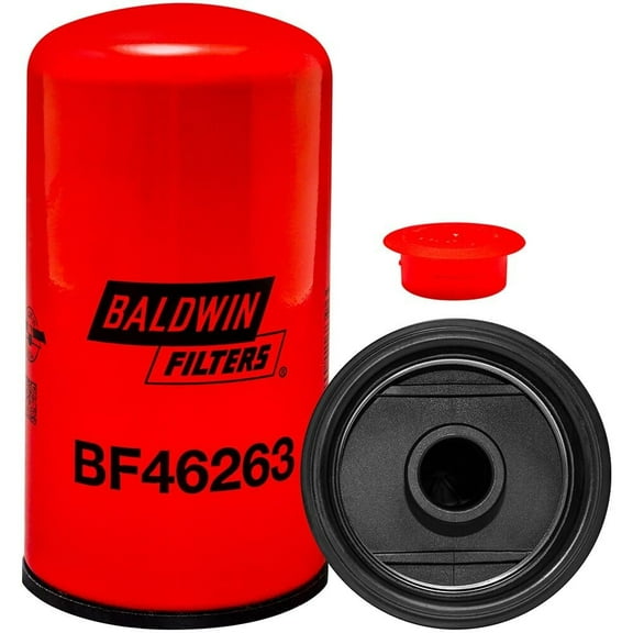BF46263 Pack Of 2 Fuel Filter Fits Cummins B6.7, ISB, ISL, L9 and PACCAR PX-7, PX-9 Engines Replace Cummins 5526400, Fleetguard FF63041NN