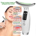 thumbnail image 5 of Red Purple Light Lifting Firming Face Massager Rechargeable Facial Massager For All Body Skin, 5 of 5