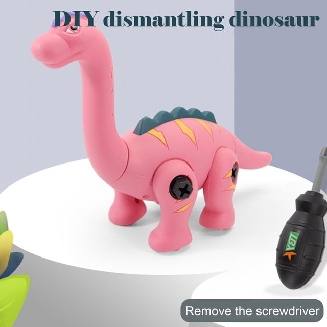 Agiferg Dinosaur Toy Dino Toy With Drill STEM DIY Educational Toy With Tools For Kids