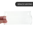 thumbnail image 4 of UPGRATOR Suction Cup Storage Holder Transparent Acrylic Drink Organizer 1Pack 8.7X3.9X2.4In, 4 of 7