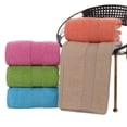 thumbnail image 2 of Pack De 5 Toallas De Baño Surtidas Melocotton Hogar 180x50cm Extra Suaves y Absorbentes, 2 of 5