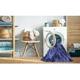 thumbnail image 2 of Ahgly Company Tapis d'Intérieur Lavables en Machine, Ronds, Transitionnels, Bleu Ardoise, Ronds de 6', 2 of 7