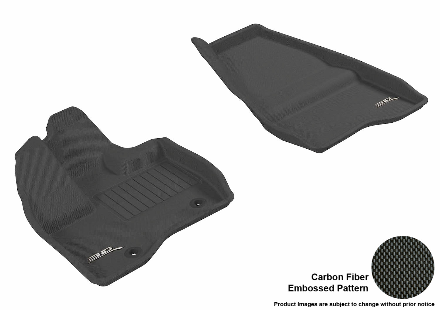3d Maxpider 2011 2014 Ford Explorer Front Row All Weather Floor
