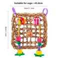 thumbnail image 2 of Juguetes para pájaros Juguetes para columpios de pájaros Juguete masticable para pájaros Red para trepar pájaros, 2 of 6