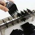 thumbnail image 3 of Organizador de de guía , estuche de almacenamiento de 8 cuchillas, soporte de estante para s de límite de cortas Negro claro shamjiam estante de almacenamiento de peine guía, 3 of 7