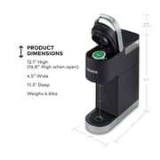 Keurig K-Mini Plus Single Serve Coffee Maker with K-Cup Pod (Black)