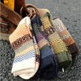 thumbnail image 3 of Winter Square Block Crew Length Wool Breathable Men Socks Vintage Ethnic Style Moisture Wicking, 3 of 9