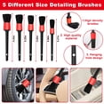 thumbnail image 4 of Windshield Cleaner Tool, 17Pcs Red Car Interior Cleaning Kit, Car Detailing Kit Interior Cleaner, Car Detailing Brushes, Car Cleaning Gel, Inside Cleaning Supplies Accessories for Women Girls, 4 of 7