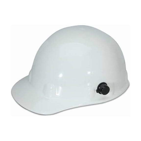 SuperEight® E2 Series Hard Cap, 8-point Ratchet Swingstrap and Quick-Lok Blocks, White