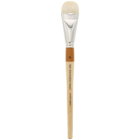 UPC: 0836943004290 | R&F Handmade Paints Encaustic Brush  Filbert  16
