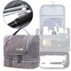 thumbnail image 1 of Bolsa de cosméticos de lavado de tela Oxford portátil, bolsa de almacenamiento impermeable, bolsa de maquillaje organizadora de artículos de tocador Gris, 1 of 8