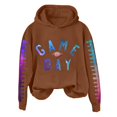 thumbnail image 4 of WZXFASHION Chandail en Molleton de Football pour Femmes Imprimé Graphique Dimanche Décontracté Manches Longues Col Rond Chandail Automne 2025 jusqu'à 50 % de Réduction Chandails à Capuchon pour Hommes Fermeture à Glissière, 4 of 4