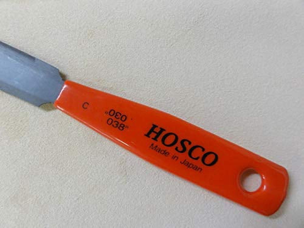 HOSCO LUTHIERS TOOLS Nut groove cut file 3-piece classic guitar TL-NF3C