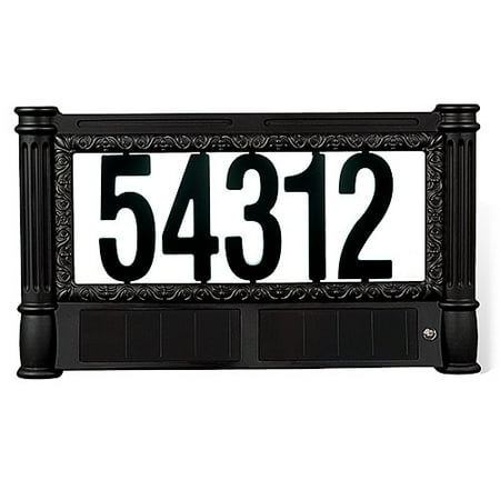 Verona Solar House Number Set