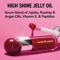 thumbnail image 4 of Hard Candy Sweet Treat Hydrating Jelly Lip Oil, Espresso Latte, Glazy Brown Sheer Tinted Gloss, 0.2 fl oz, 4 of 7