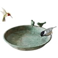thumbnail image 1 of Wild Bird Bath Bird Feeding Bowl Round Bird Basin in Green 173cm, 1 of 5