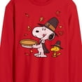 thumbnail image 2 of Peanuts - Thanksgiving Scene - Men's Long Sleeve T-Shirt, 2 of 5