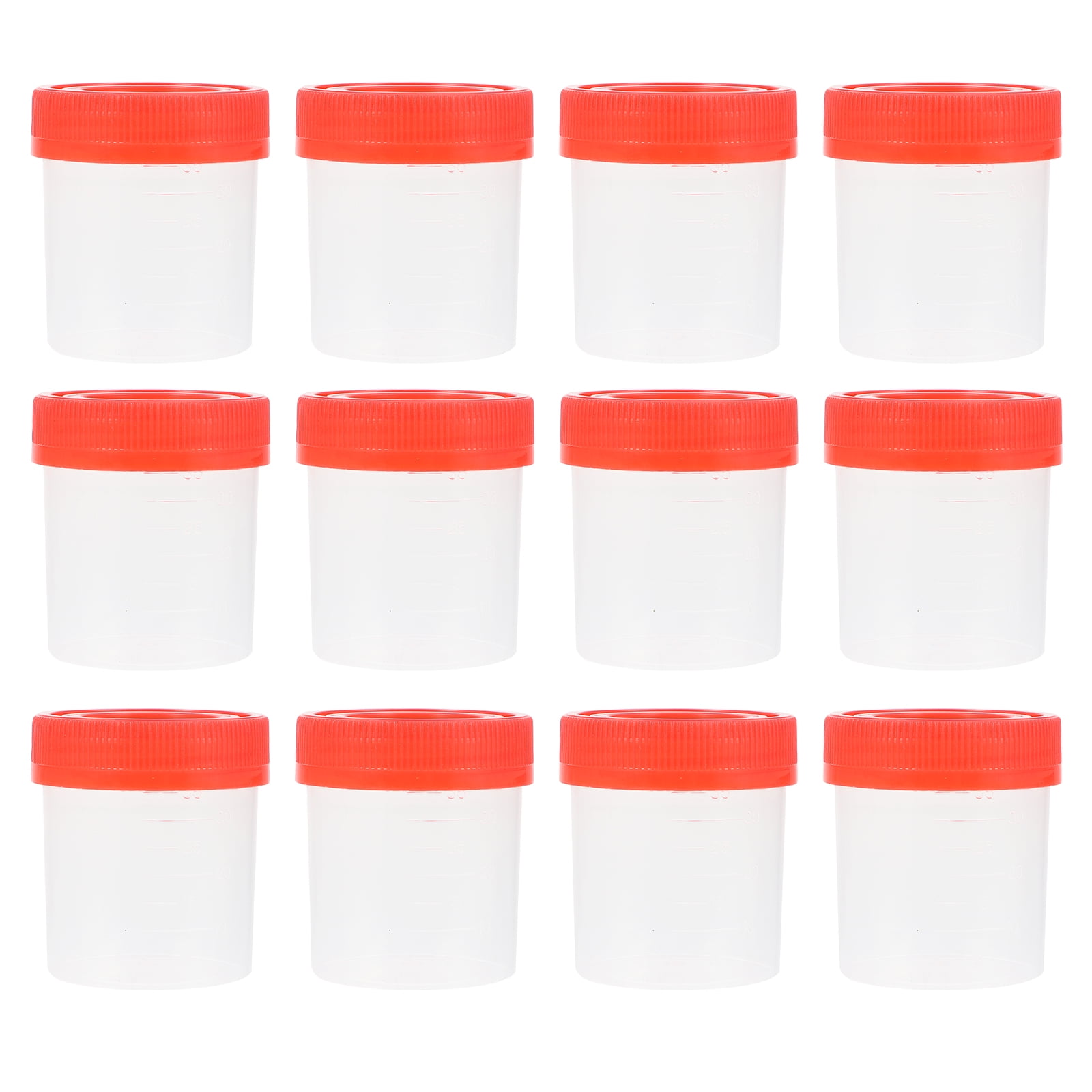 OUNONA Cup Urine Test Specimen Sample Cups Collection Container Lids Cups Urinalph Ovulation