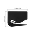 thumbnail image 2 of Uxcell Letter Opener Envelope Slitter Mail Slitter Safe Mail Opener Black 3 Pack, 2 of 5