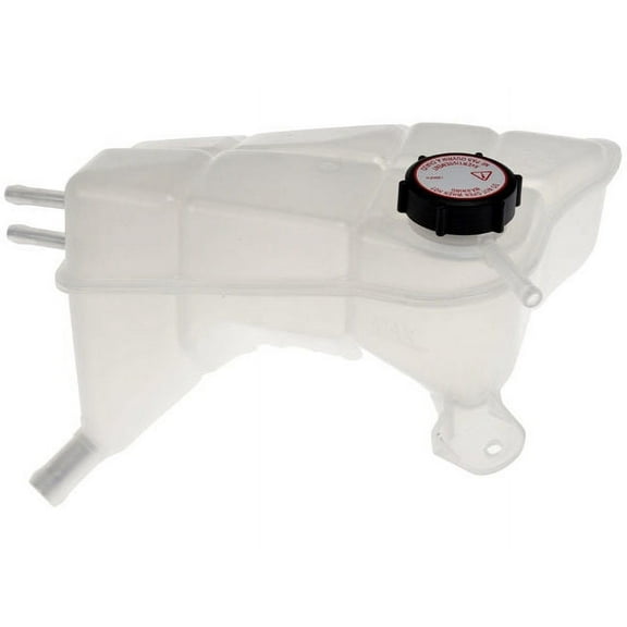 Front Radiator Coolant Overflow Expansion Tank with Cap - Compatible with 1999 - 2001 Mercury Cougar 2.5L V6 (From 4/1998) 2000