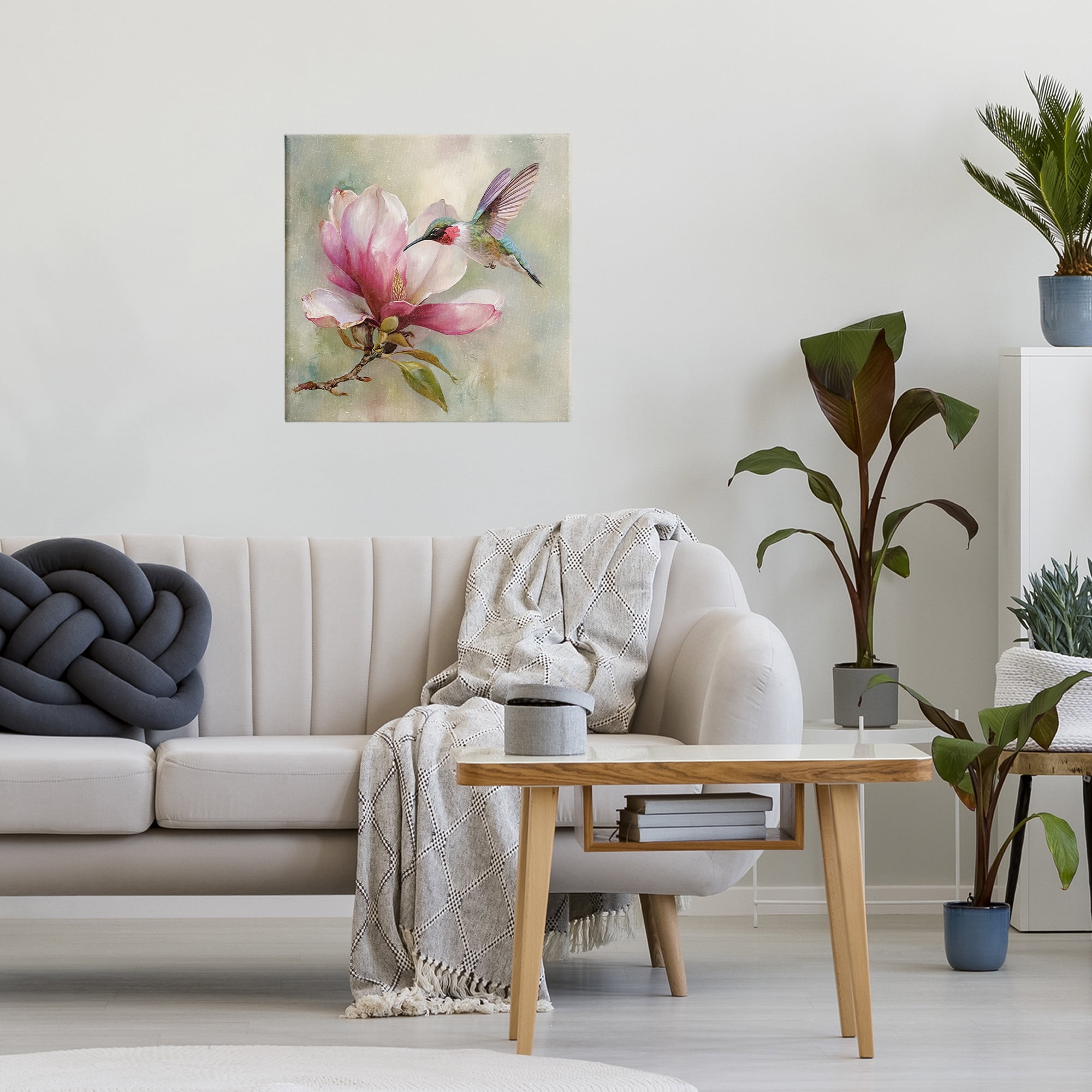 Stupell Industries Magnolia Ruby Hummingbird Canvas Wall Art, design by Tina LeCour