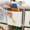 thumbnail image 6 of Portable Toy Organiser Box Print Storage Bin with Handles for Bedroom Use, 6 of 20