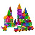 thumbnail image 5 of Juguetes magnéticos para niños, 100 piezas de bloques de construcción magnéticos 3D, juguetes educativos de construcción de edificios para niños y niñas a partir de 3 años, 5 of 5